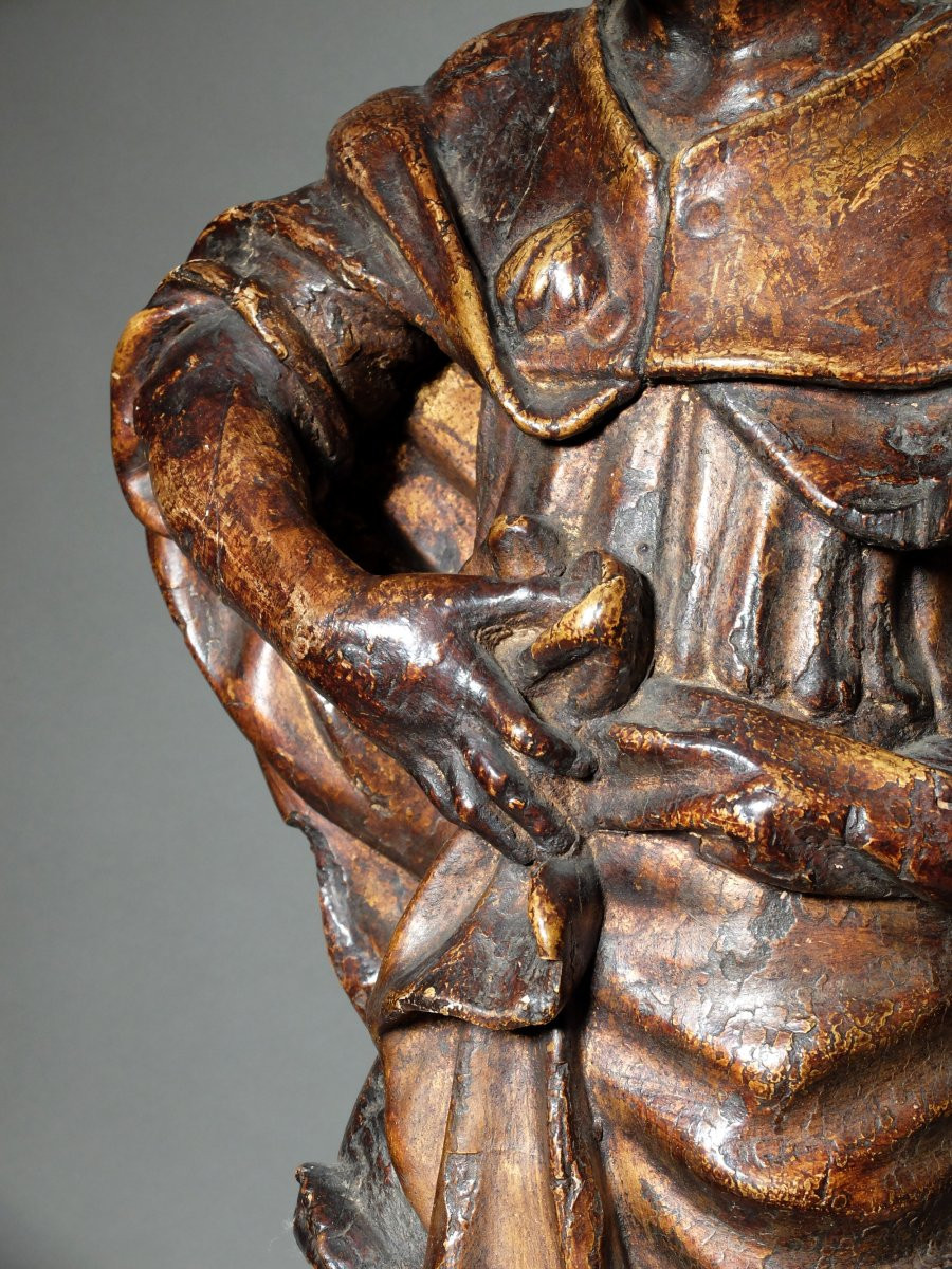 Statue Of Saint Roch - 18th Century-photo-2