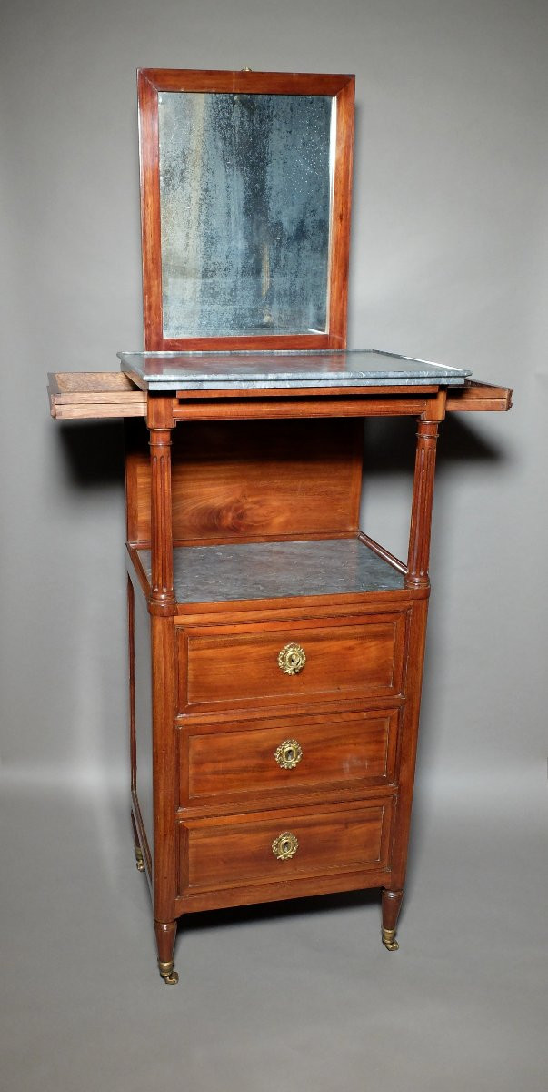 Barbière Louis XVI estampillée Canabas-photo-4