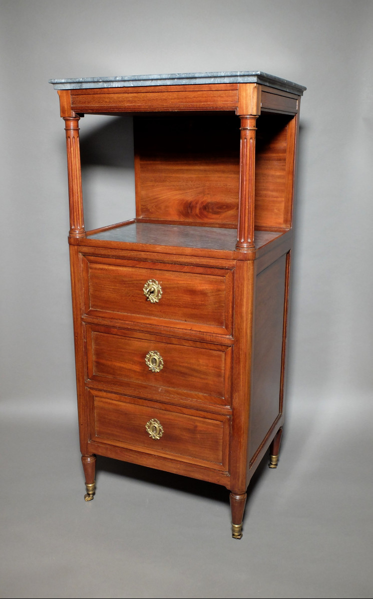 Barbière Louis XVI estampillée Canabas