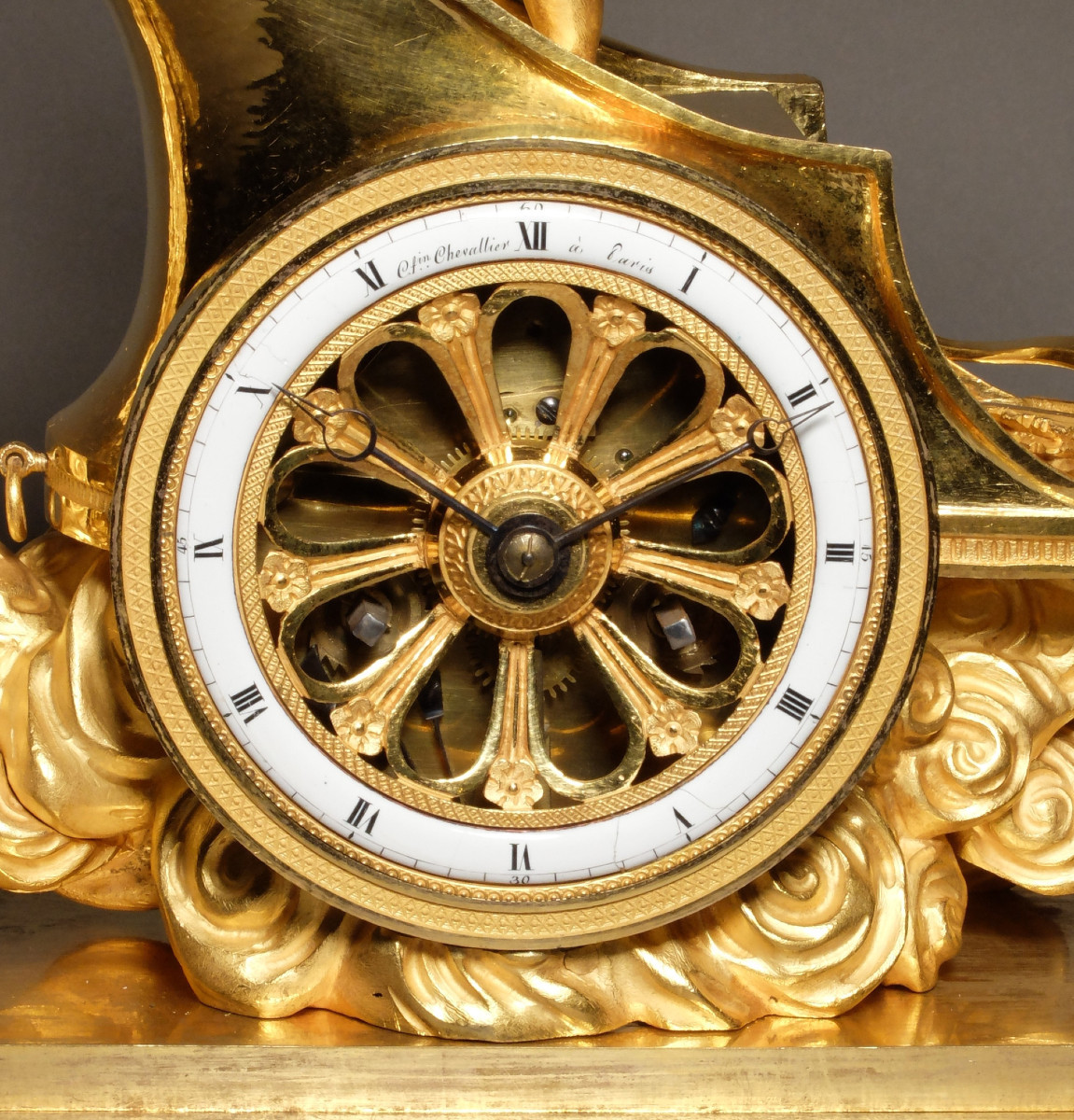 Empire Period Chariot Clock-photo-4