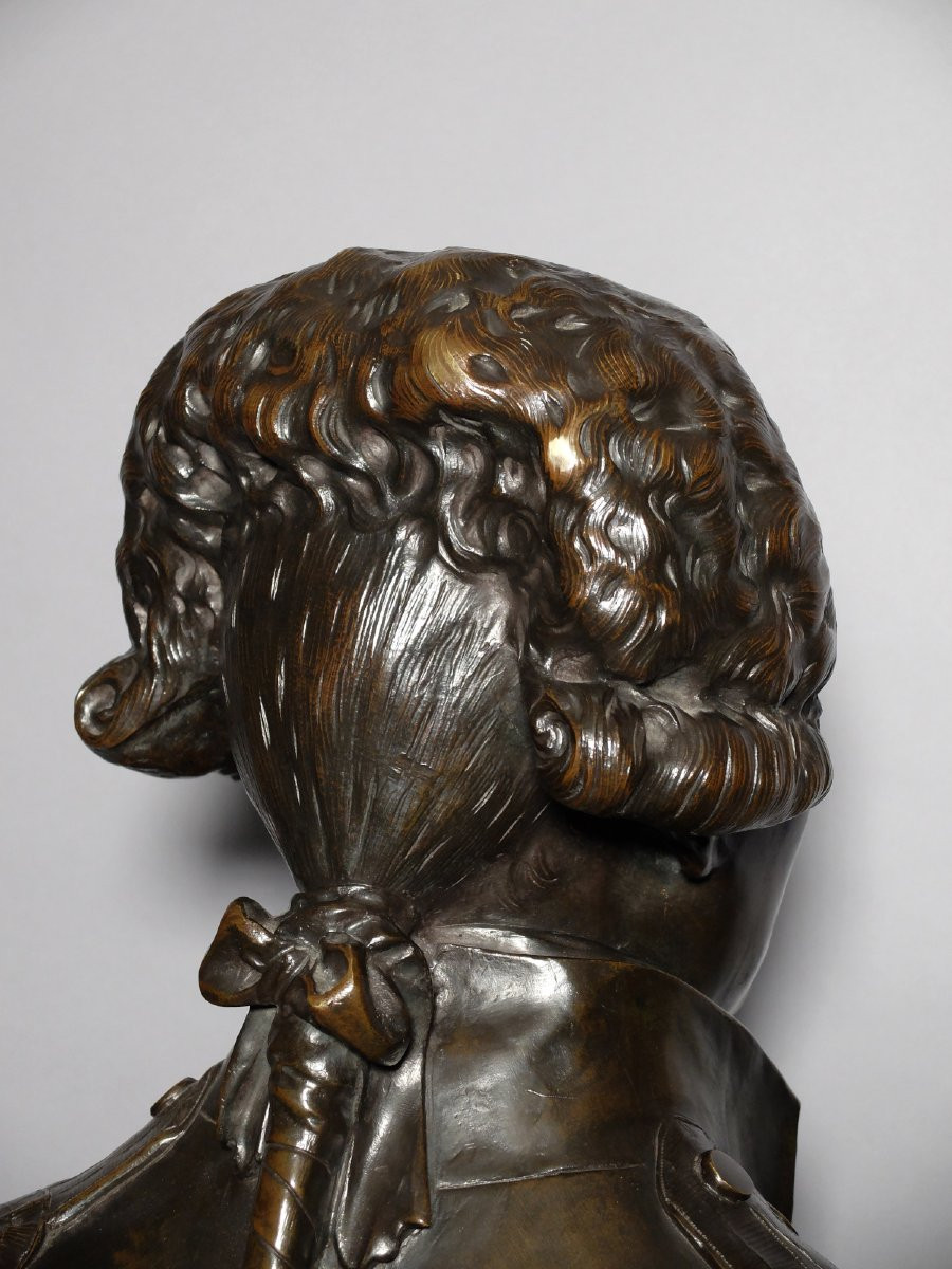 Buste du Marquis de La Fayette par Jean-Antoine Houdon-photo-6