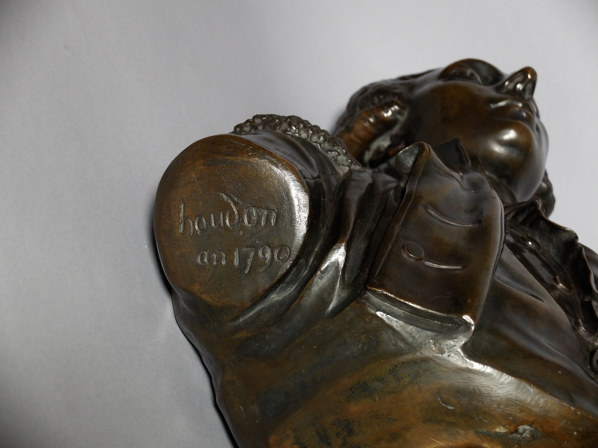 Buste du Marquis de La Fayette par Jean-Antoine Houdon-photo-8