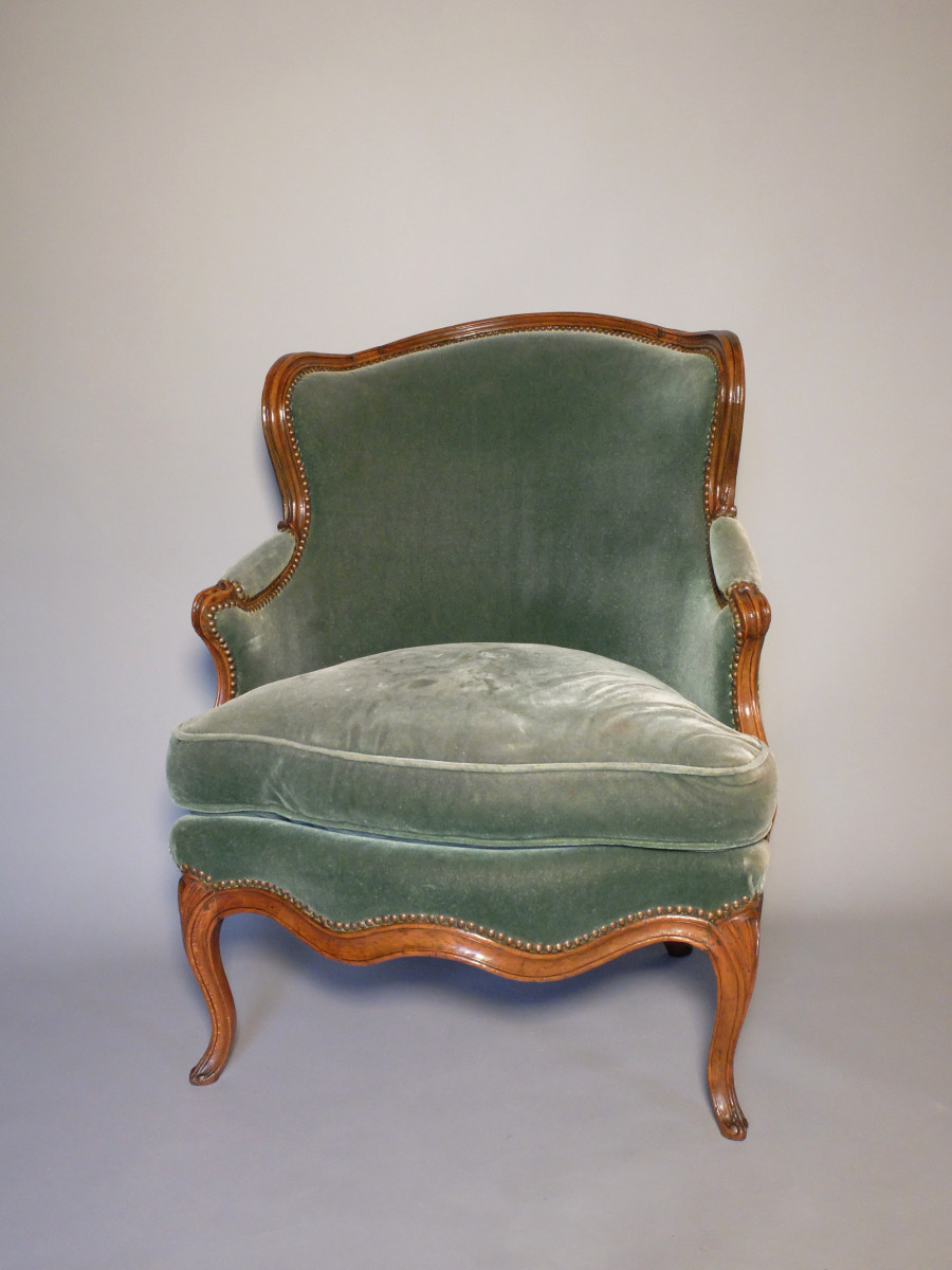 Wingchair With Ears, Stamped Boucault
