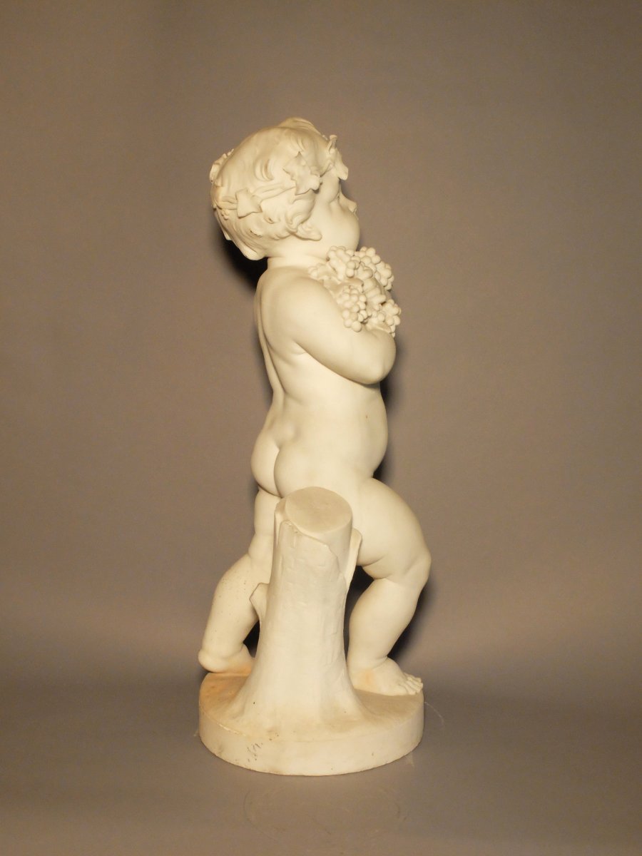 "Bacchus enfant" par Louis-Auguste Edmond Lévêque (1814-1875)-photo-3