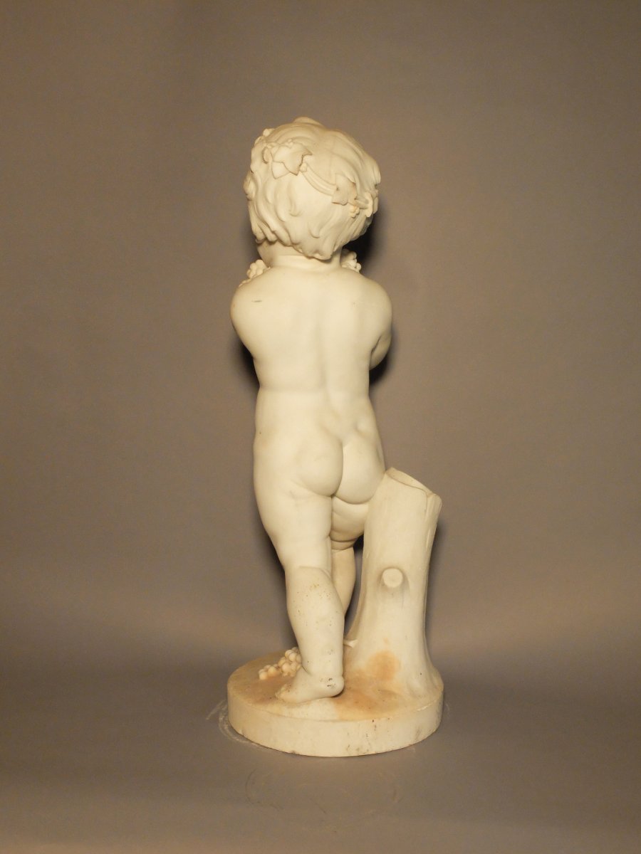 "Bacchus enfant" par Louis-Auguste Edmond Lévêque (1814-1875)-photo-4