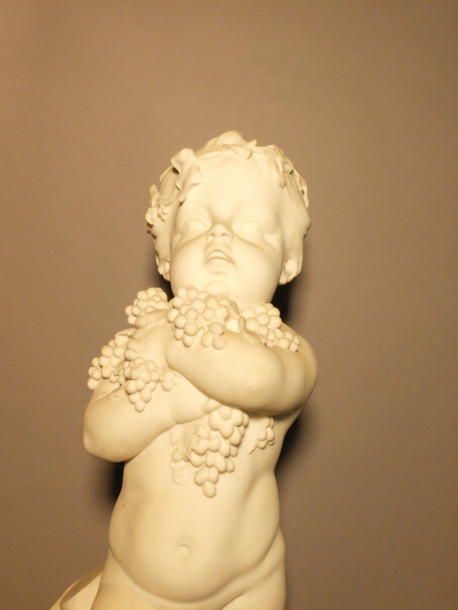 "Bacchus enfant" par Louis-Auguste Edmond Lévêque (1814-1875)-photo-3
