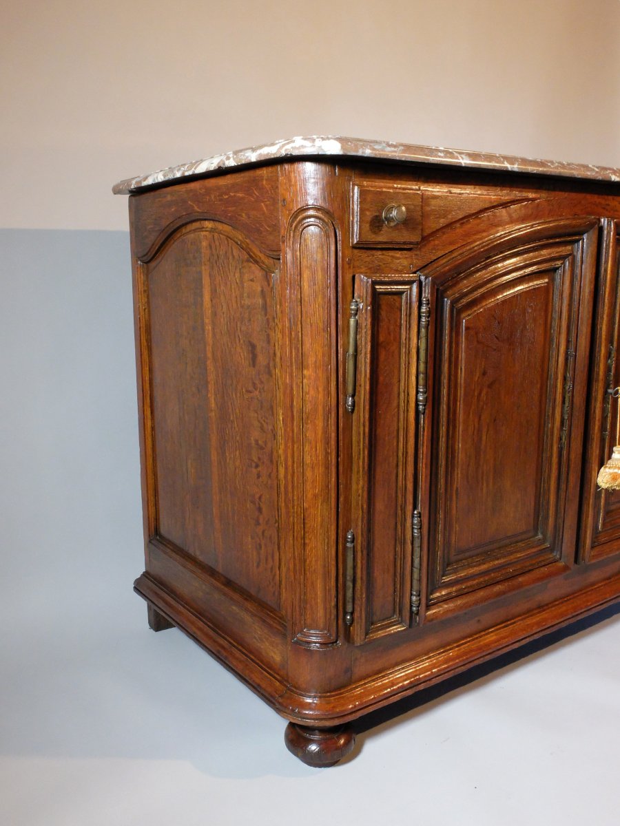 Buffet de chasse estampillé Claude Chevigny-photo-2