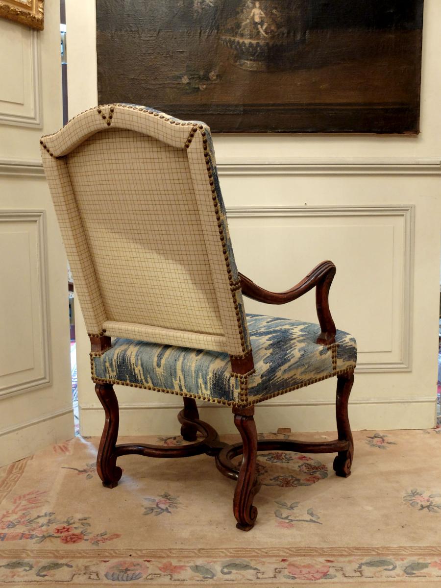 Paire de fauteuils d'époque Louis XIV-photo-4