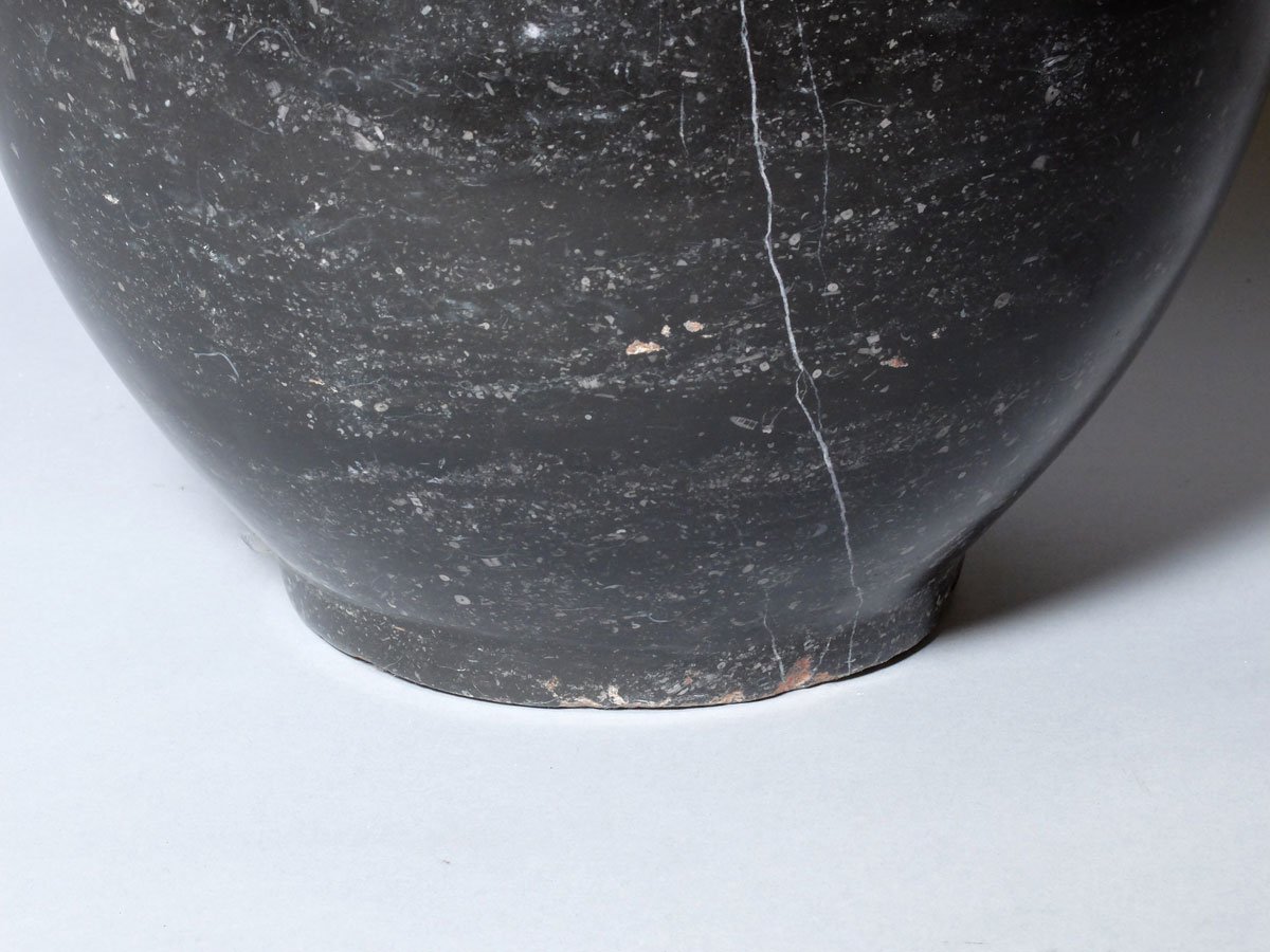 Important Marble Mortar - XIXth Century-photo-3