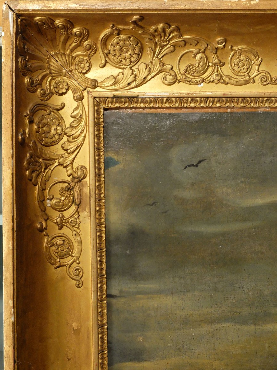 Important tableau du XVIIème siècle "Kermesse flamande"-photo-3