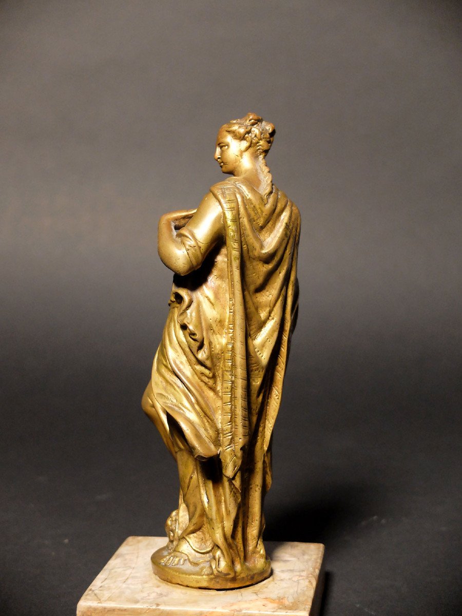 Paire de bronzes italiens - Minerve et Judith-photo-4