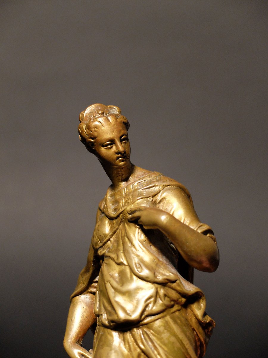 Paire de bronzes italiens - Minerve et Judith-photo-6
