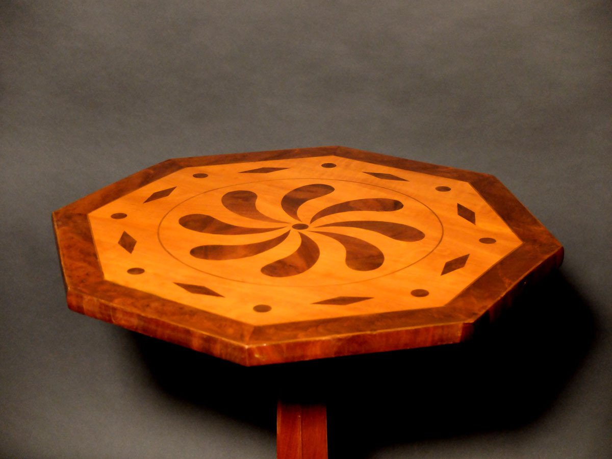 Pedestal Restoration In Marquetry-photo-3