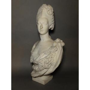 Marble Bust Of Princess De Lamballe