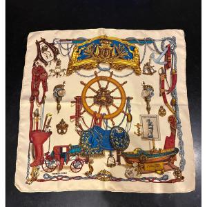 Hermès Silk Scarf, Steamboat