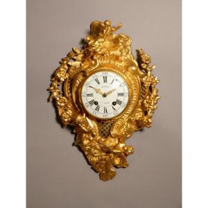 Louis XV Cartel By Aubert, Valet De Chambre And Watchmaker To The King, Circa 1750