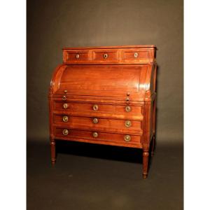 Louis XVI Period Cylinder Desk - Nantes Or Bordeaux