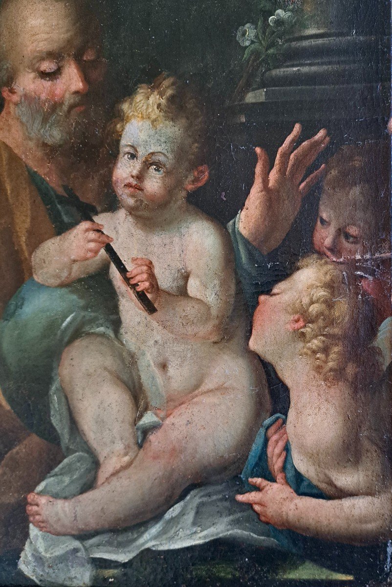 Francesco De Mura (Naples) 1698-1786) atelier: école Italienne Saint Joseph-photo-2