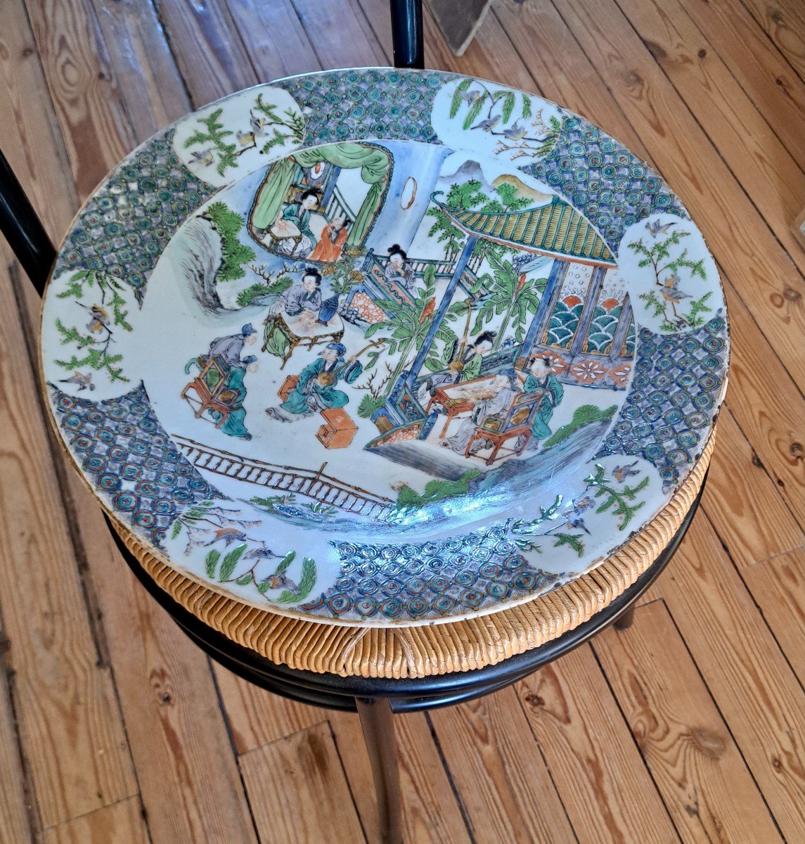 Compagnie Des Indes Large Green Family Dish-photo-2