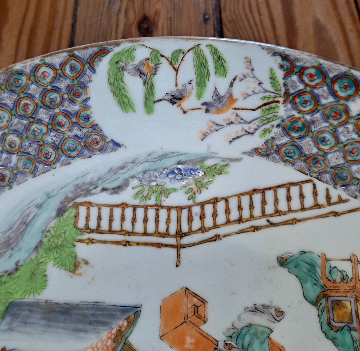 Compagnie Des Indes Large Green Family Dish-photo-4