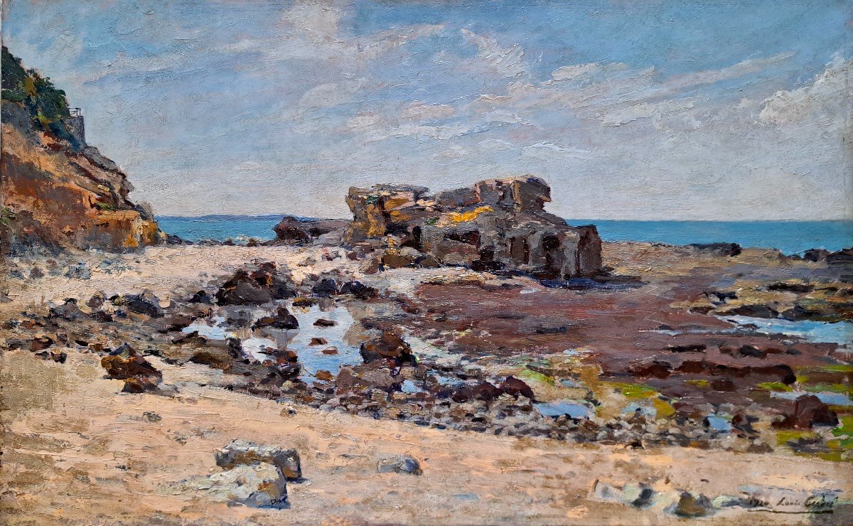 French School Ocean Front At St Palais, 1920