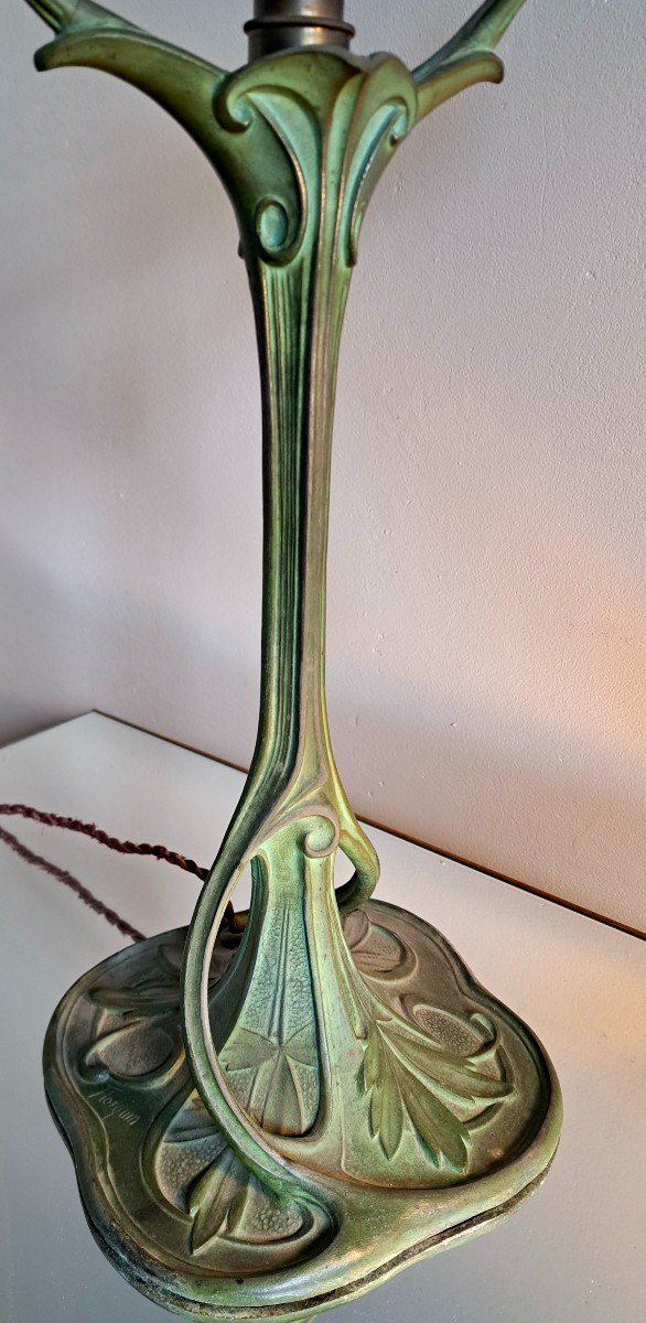 1900 Art Nouveau Period Desk Lamp -photo-3