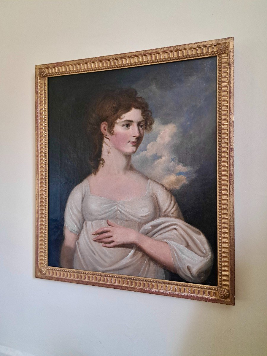 Portrait Of A Young Woman From The Louis XVI Period -photo-4