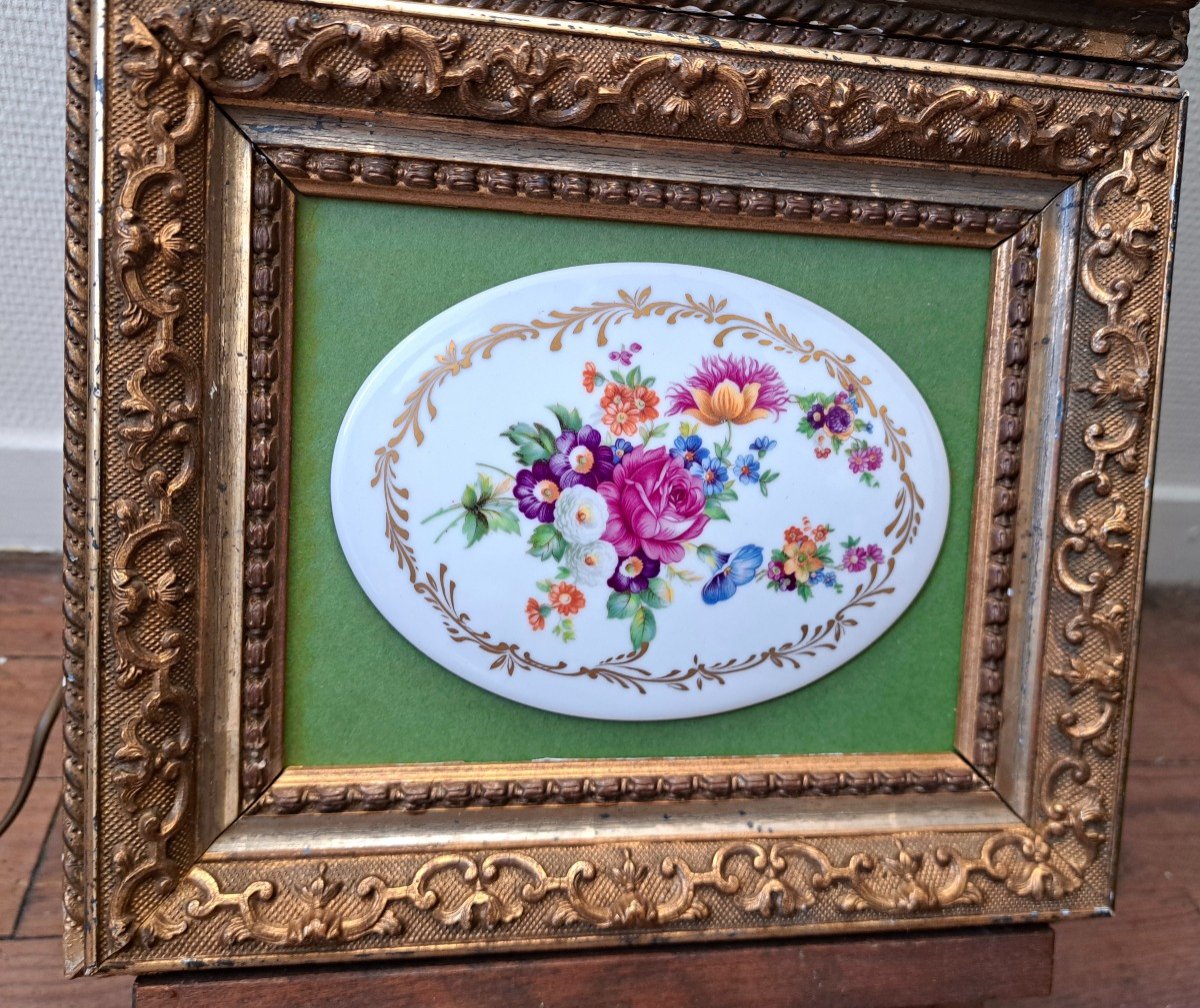 Still Life Pair Of Porcelain Plates Napoleon III Dlg Sèvres -photo-4