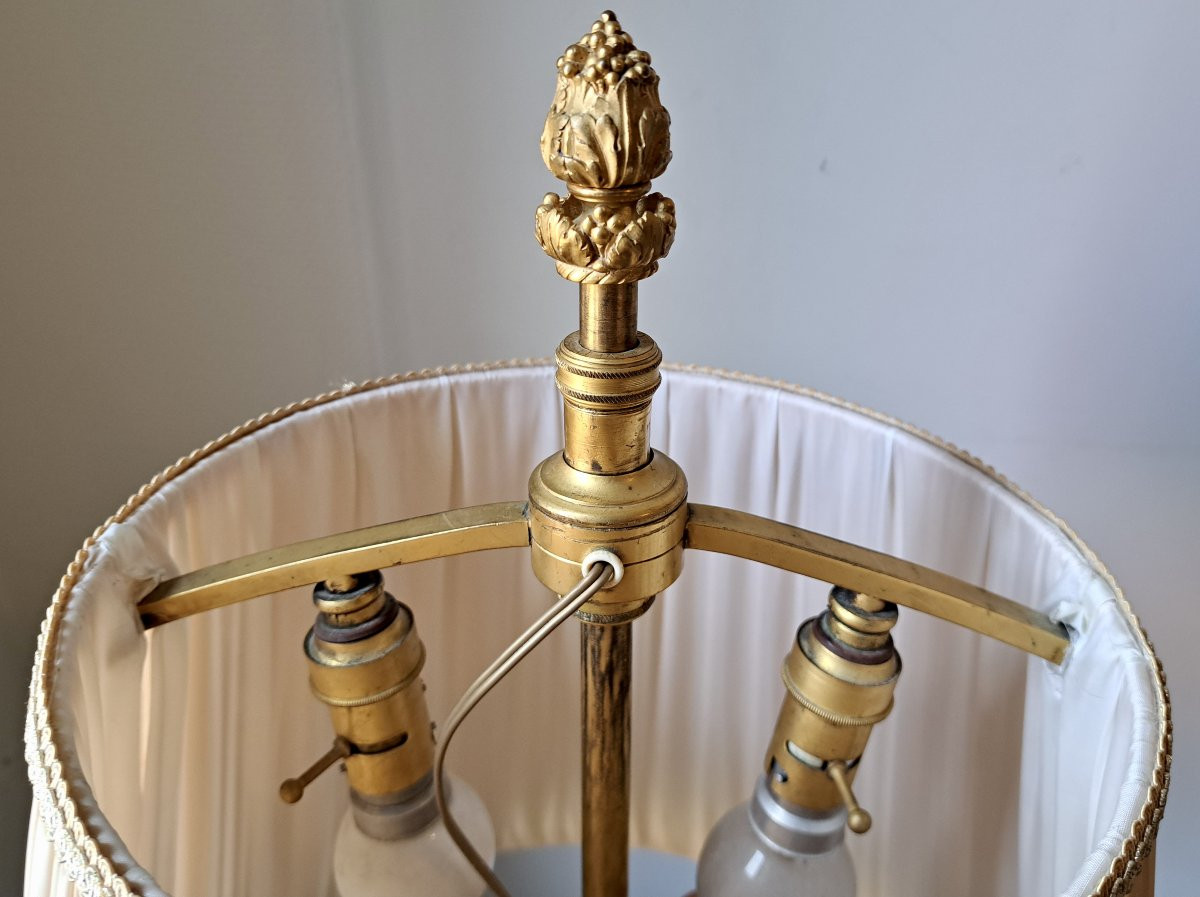 Louis XVI Style Bronze Hot Water Bottle Lamp From The Faubourg Saint Antoine Factory In Paris-photo-1