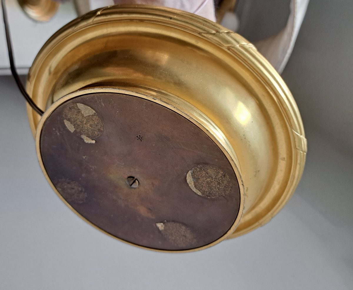Louis XVI Style Bronze Hot Water Bottle Lamp From The Faubourg Saint Antoine Factory In Paris-photo-7