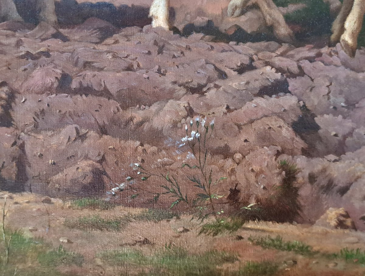 Rosa Bonheur (1822-1899) After The Nivernais Ploughing -photo-5