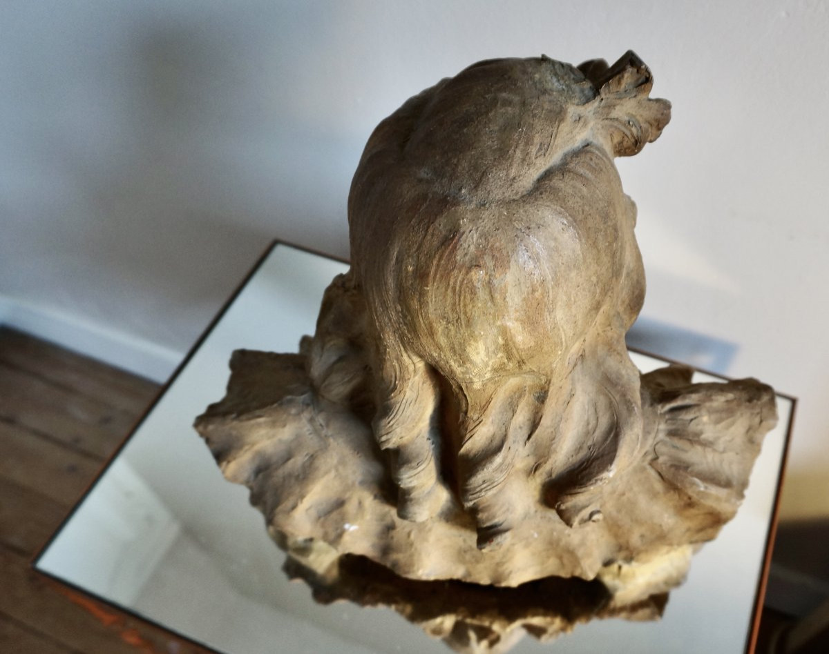  Ranieri Aristide (1880 - 1929) Bust Of A Young Woman With Large Curls-photo-5