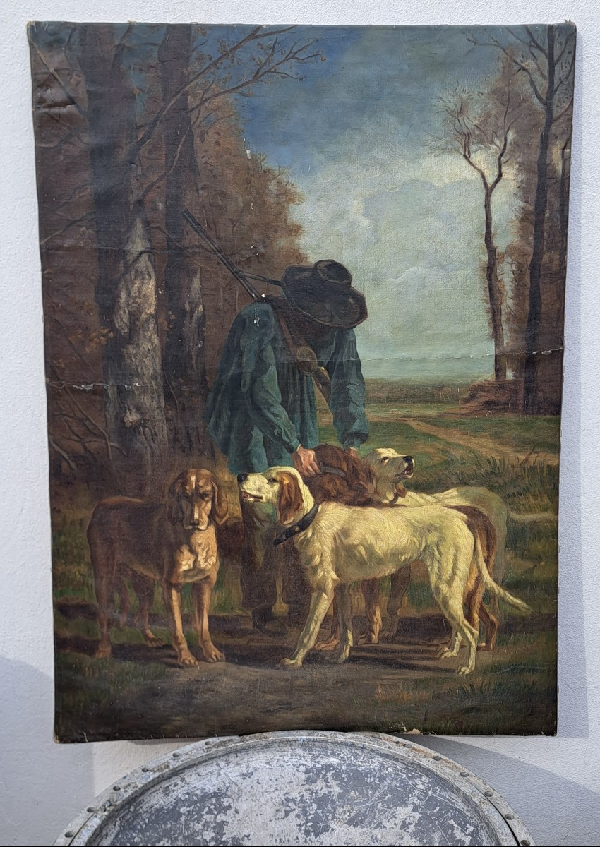 Constant Troyon (1810-1865) d'après Le garde chasse