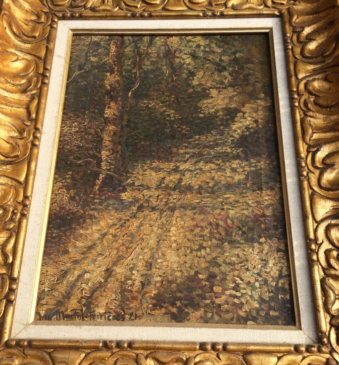 Jacques Martin-ferrieres (1893-1972) French Pointillist School-photo-3