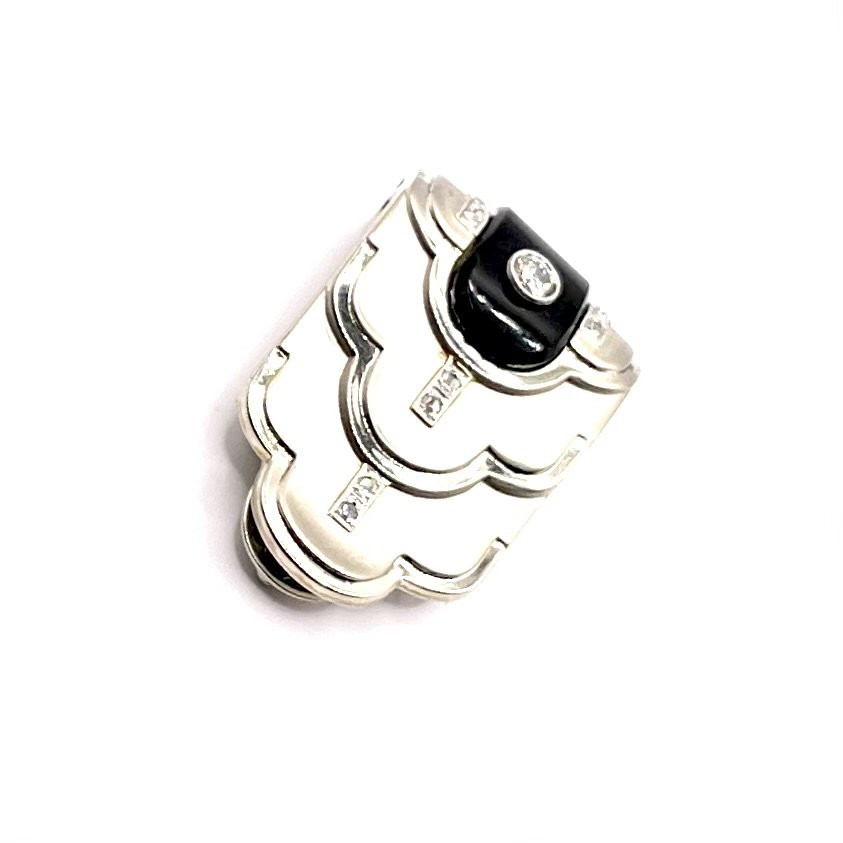0512. Broche-clip Art Déco-photo-1