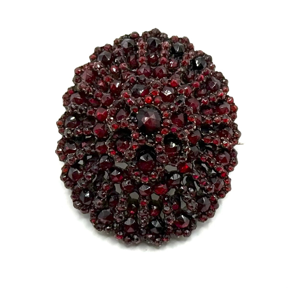 1547. Broche antique ornée de grenats-photo-6