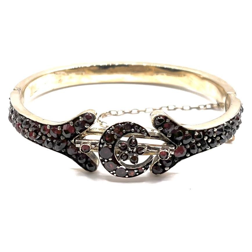 0917. Bracelet Avec Grenats-photo-4