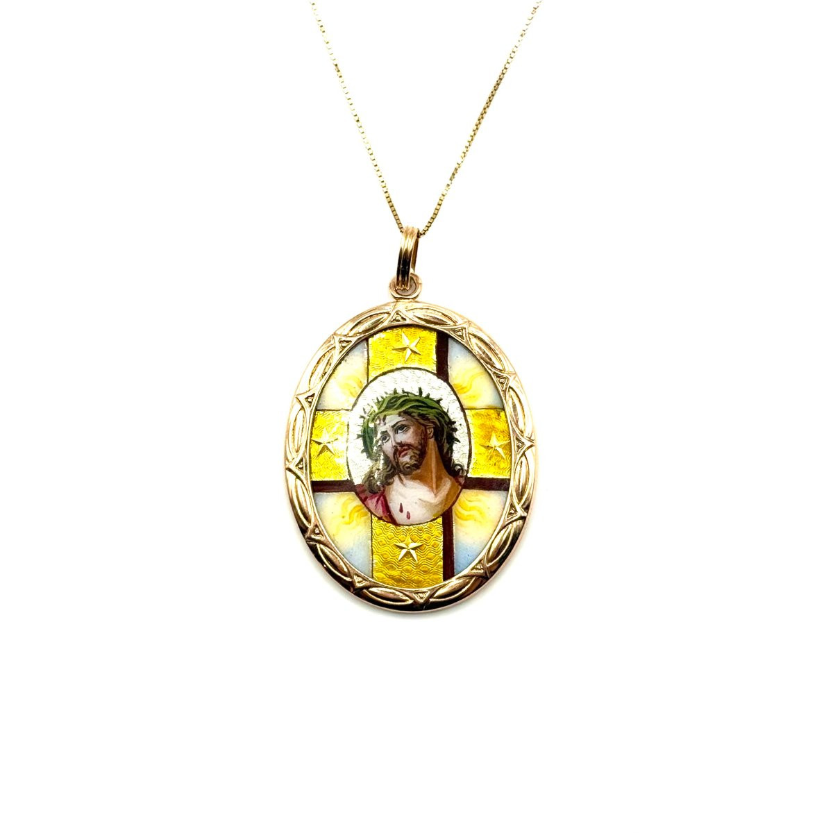 1267. Religious Medal Of Jesus Christ-photo-1