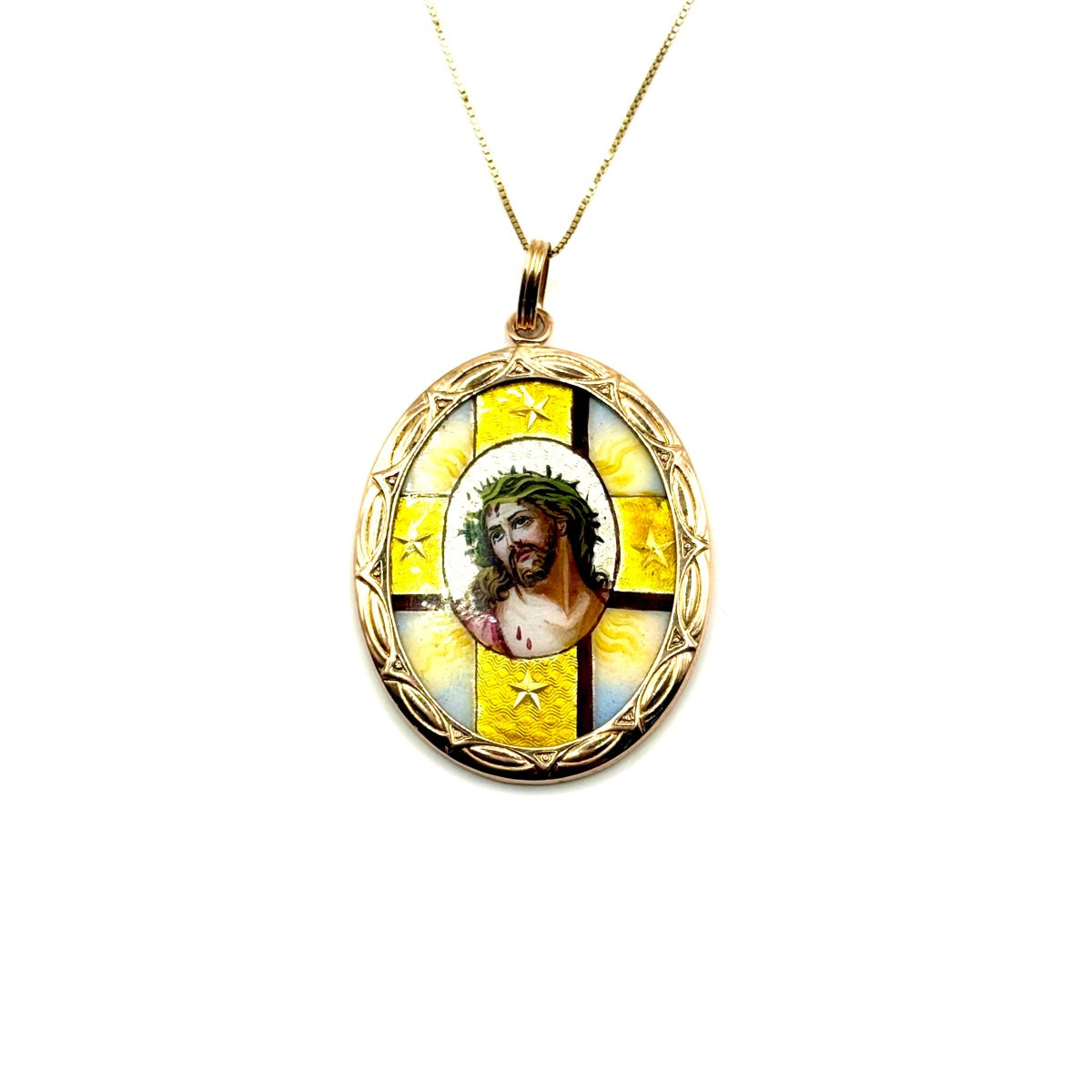 1267. Religious Medal Of Jesus Christ