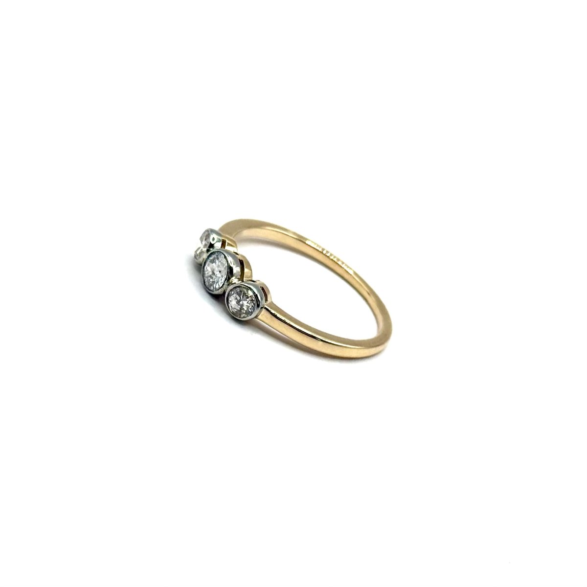 5029. Bague Art déco en or avec diamants-photo-3