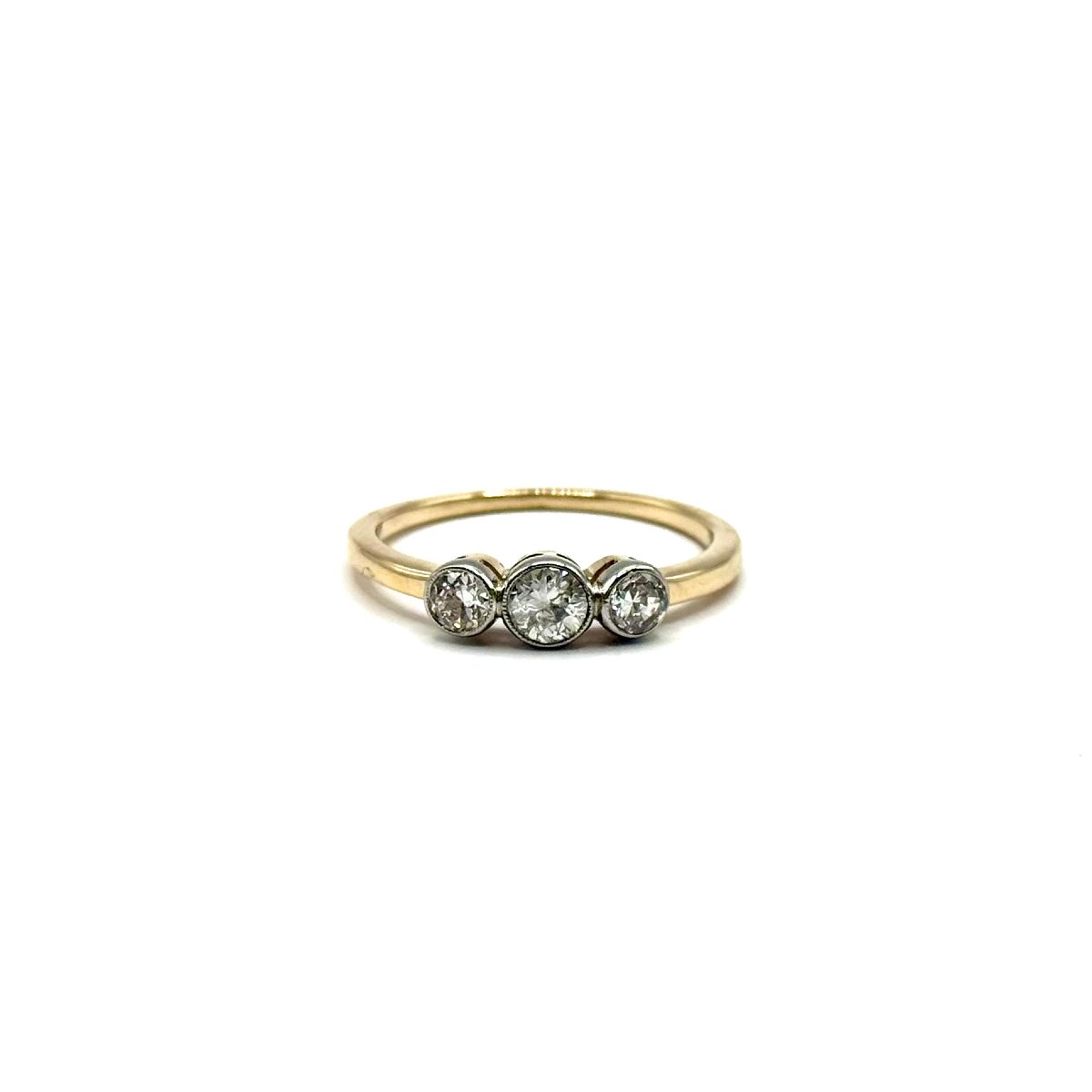 5029. Bague Art déco en or avec diamants