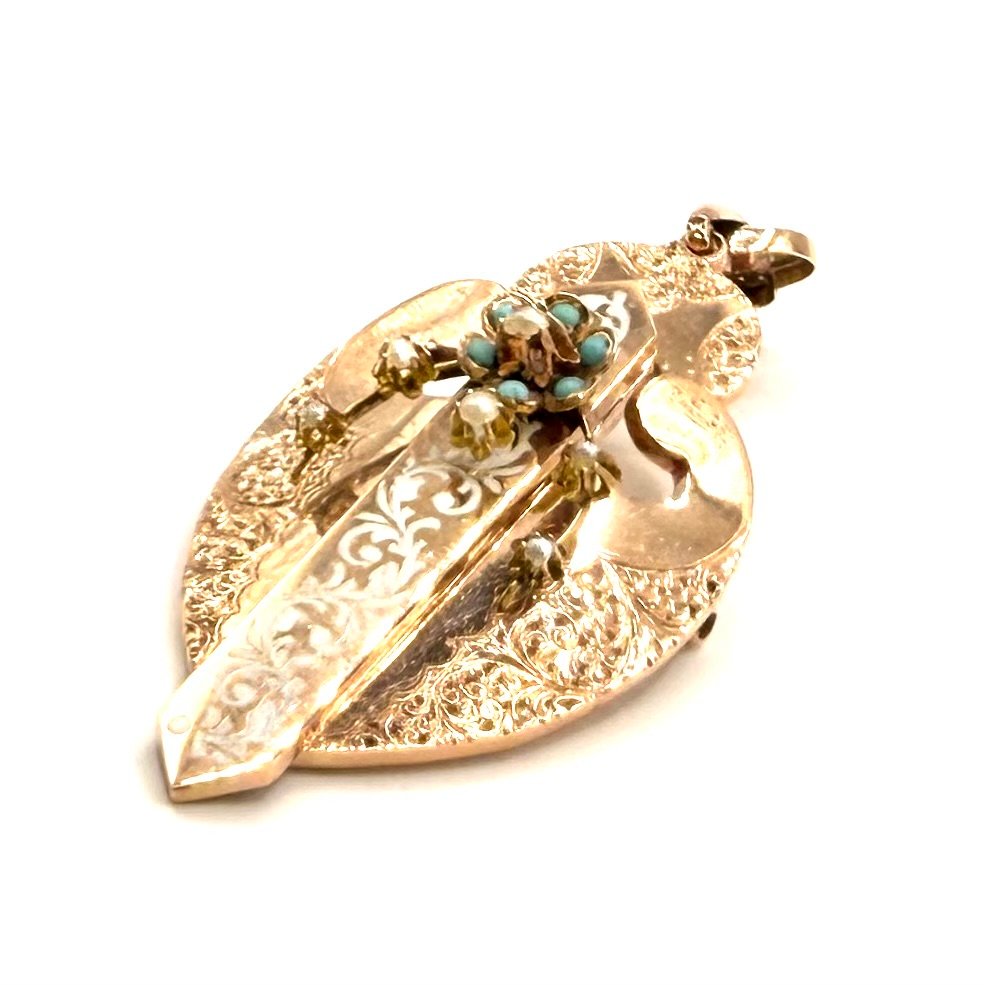 5234. Parure Biedermeier.-photo-3
