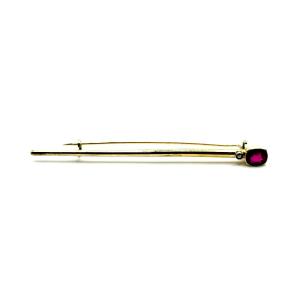 Sf705. Art Deco Gold Brooch