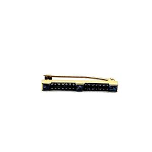 Sf693. Art Deco Gold Brooch