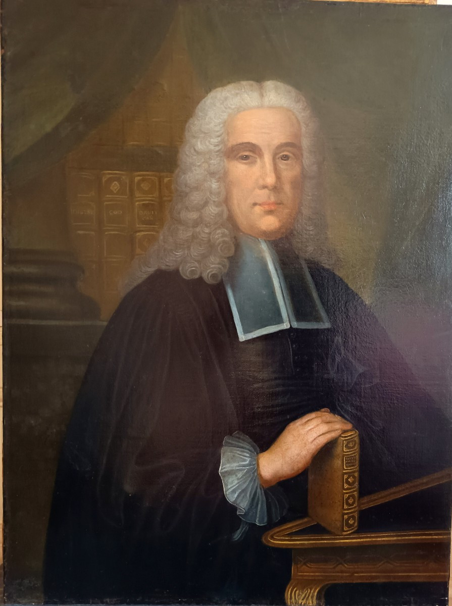 Louis XV Period Portrait Of A Magistrate