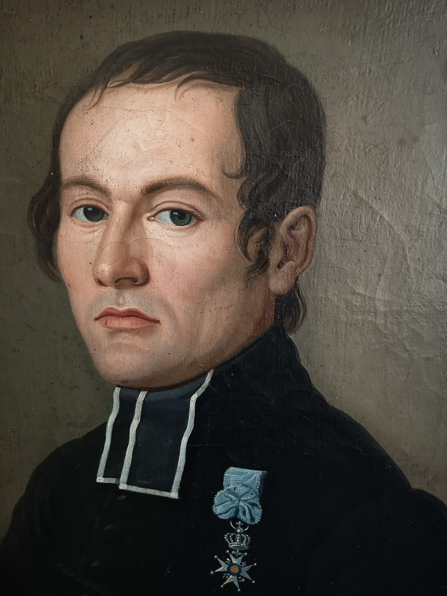 Portrait Of Monsieur l'Abbé Plaisiat 1824