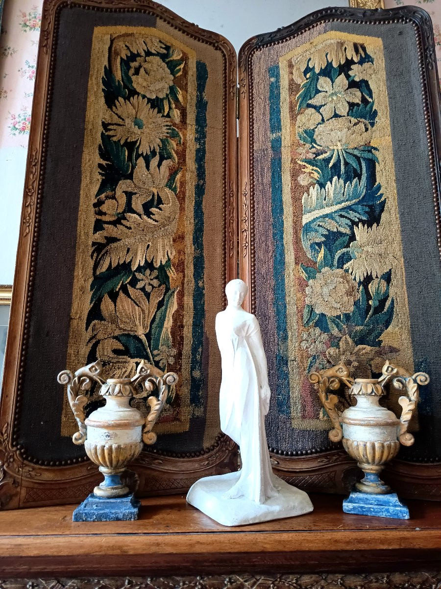 Paravent estampillé aux Aubusson -photo-2