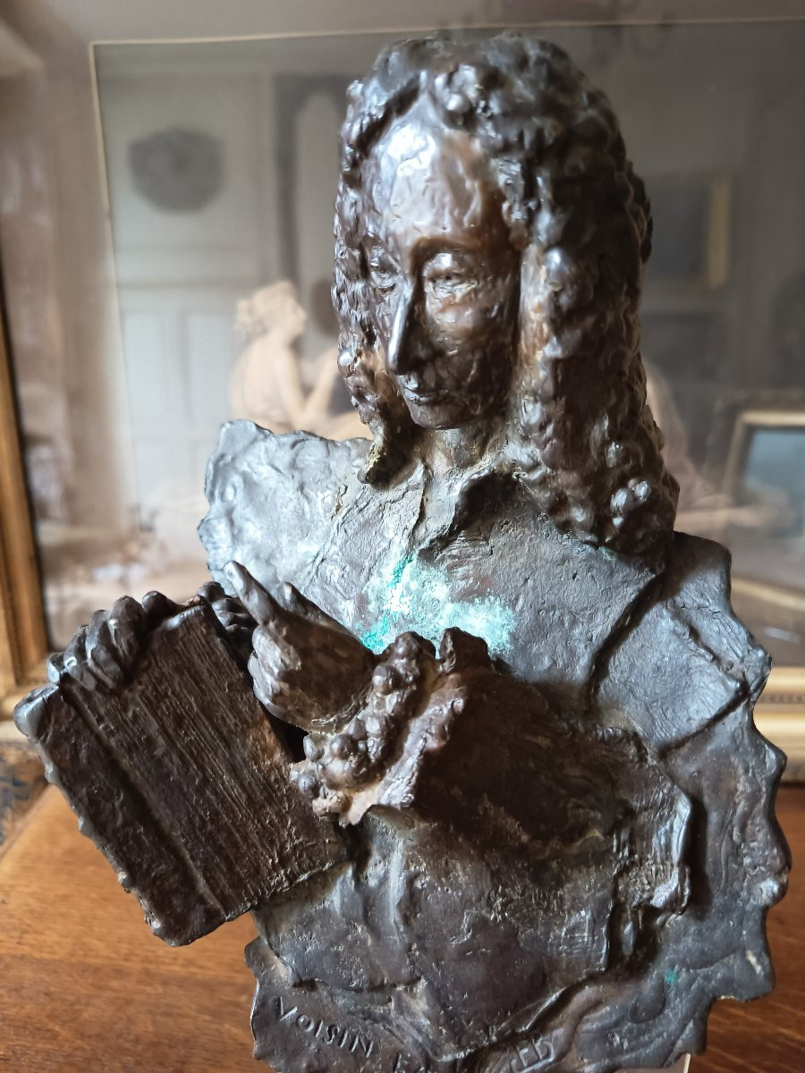 Buste en bronze de Pierre Fauchard -photo-4