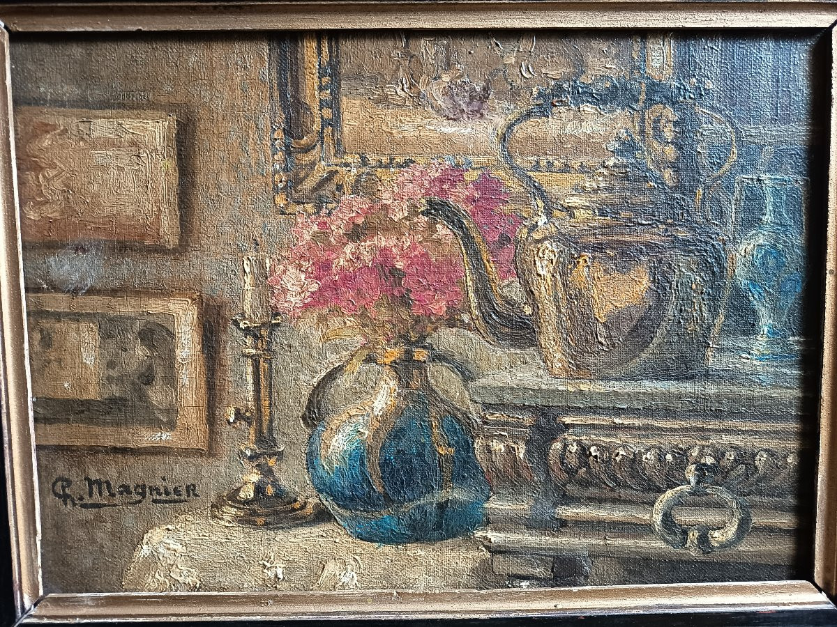 Nature morte de Charles Magnier (1883-1950)-photo-3
