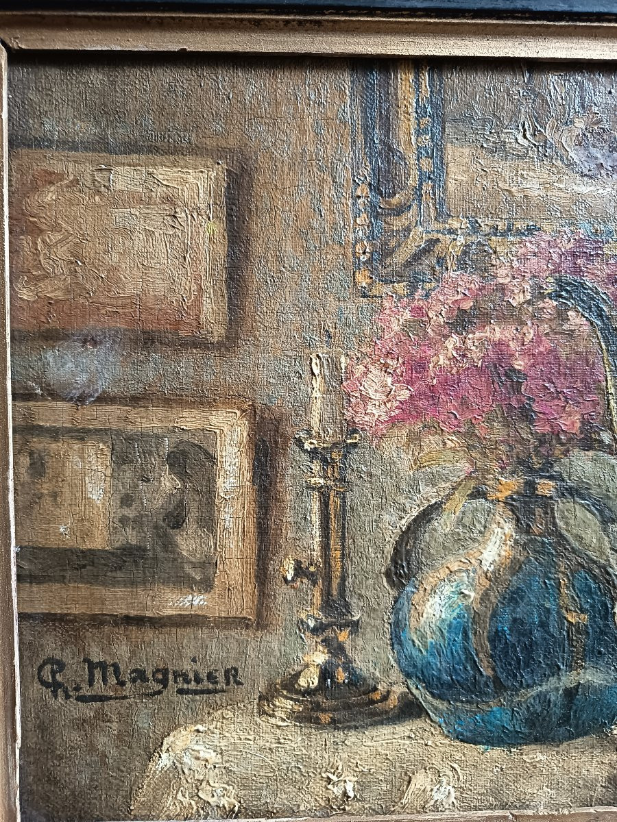 Nature morte de Charles Magnier (1883-1950)-photo-4